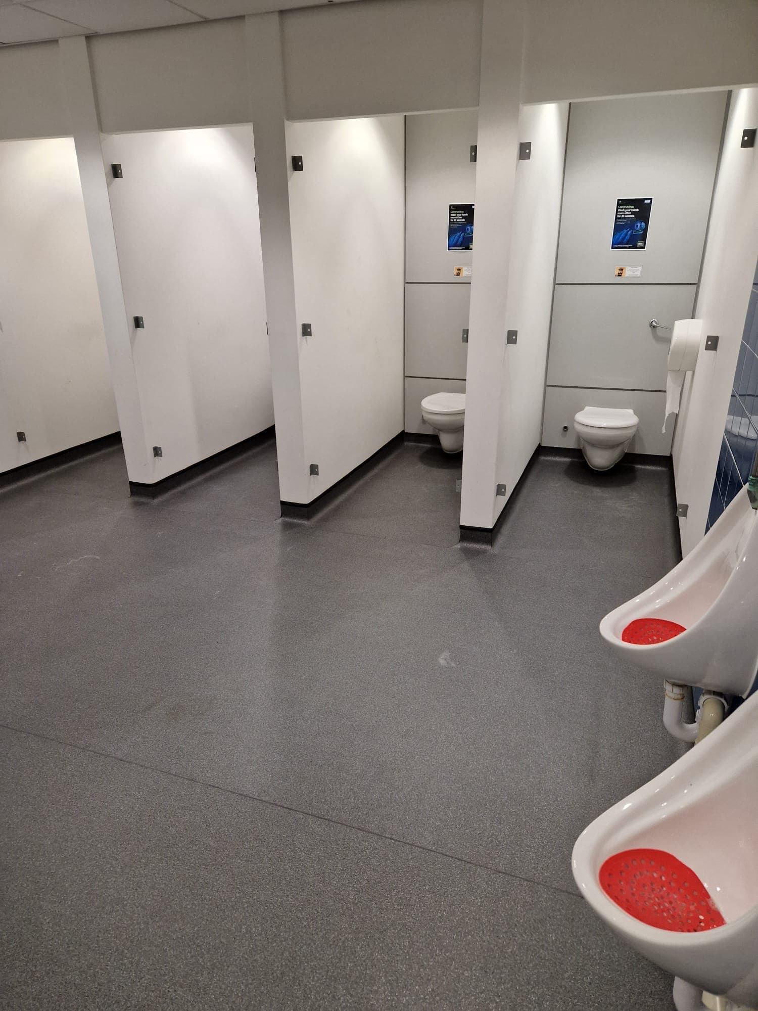 Slip-rated R10 epoxy finish in a Derby workshop